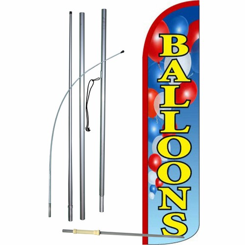 Balloons flag flutter feather - balloons,