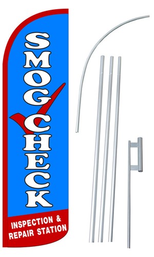 Smog check flag flutter - flag,